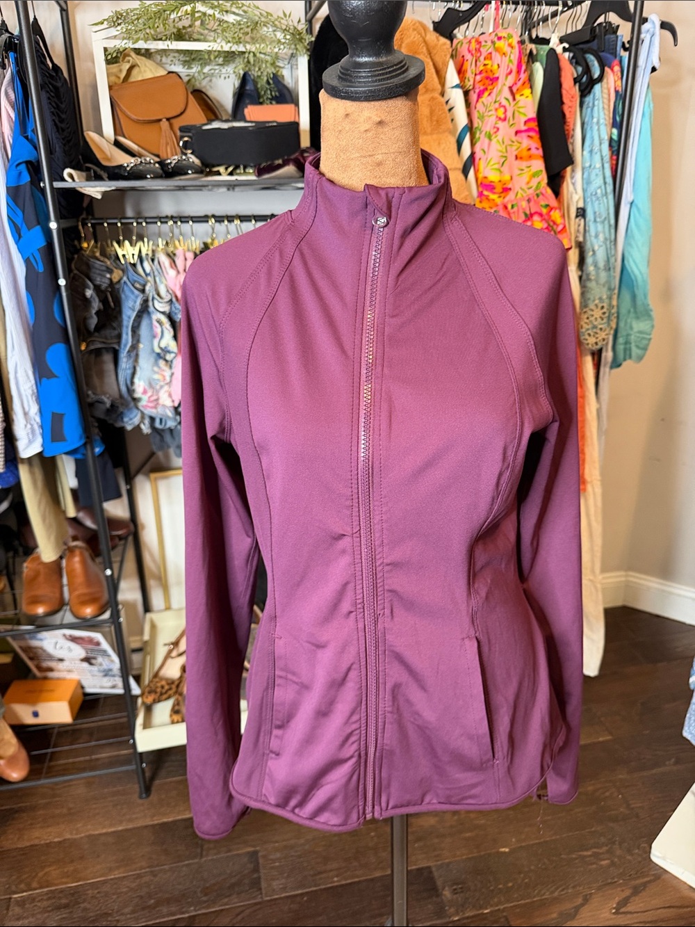 Yogalicious Lux slim fit  Full-Zip Performance Jacket